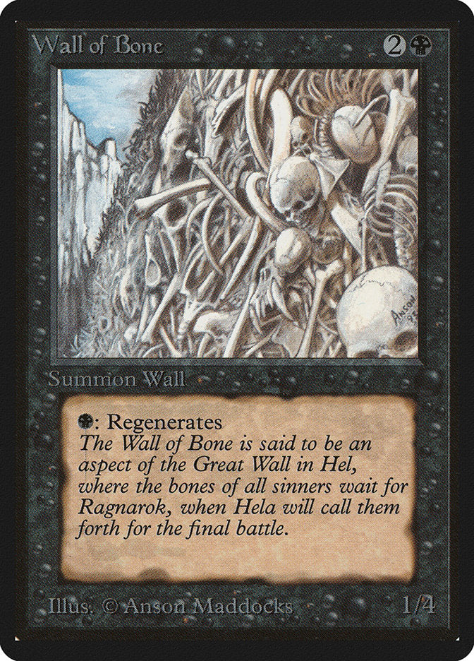 Wall of Bone [Beta Edition] | Impulse Games and Hobbies