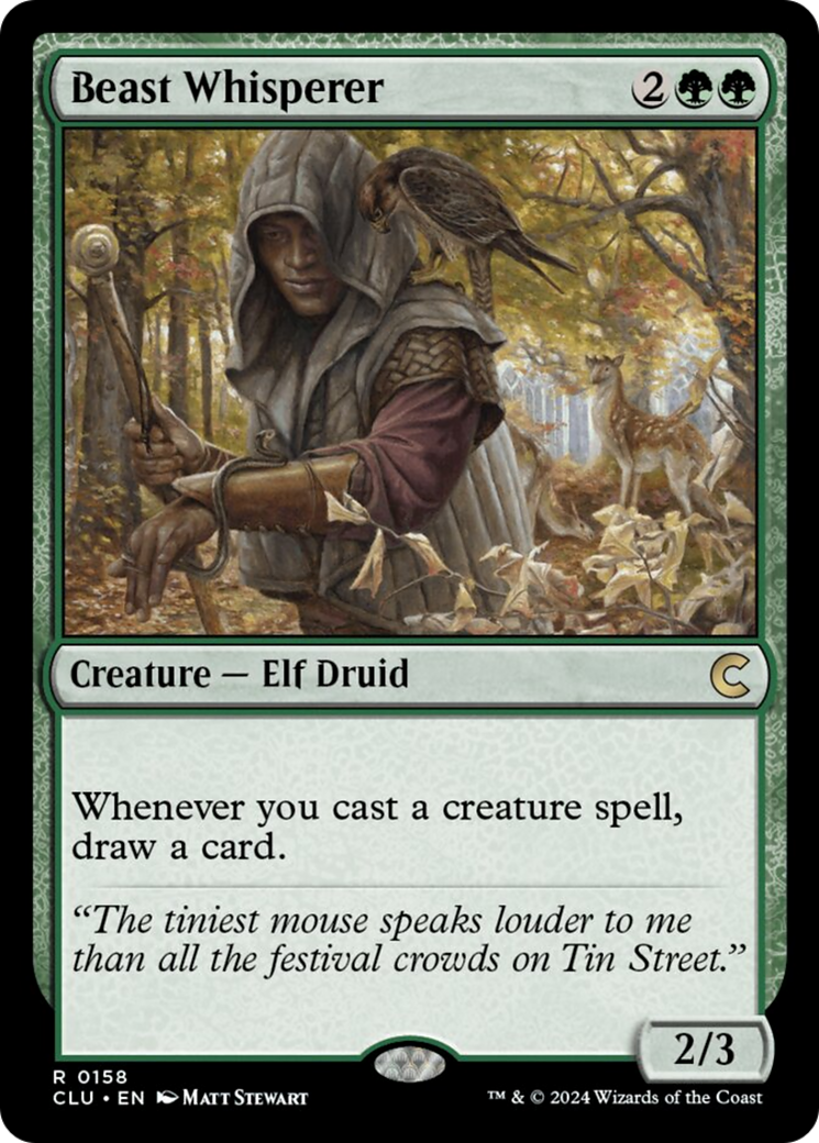 Beast Whisperer [Ravnica: Clue Edition] | Impulse Games and Hobbies