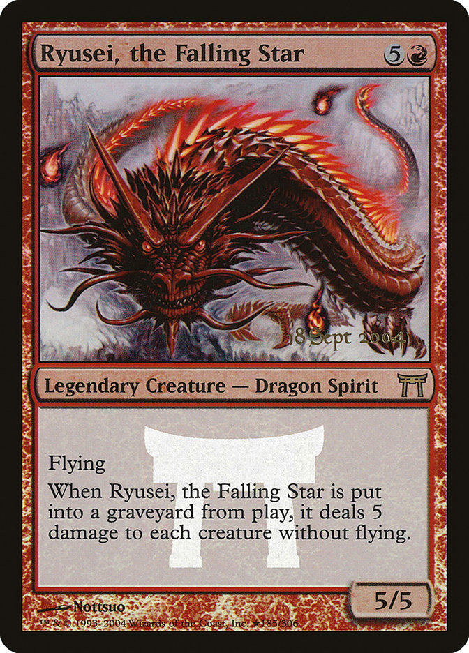 Ryusei, the Falling Star [Champions of Kamigawa Promos] | Impulse Games and Hobbies
