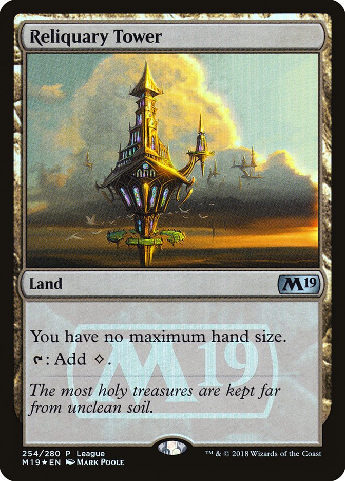 Reliquary Tower (League) [Core Set 2019 Promos] | Impulse Games and Hobbies