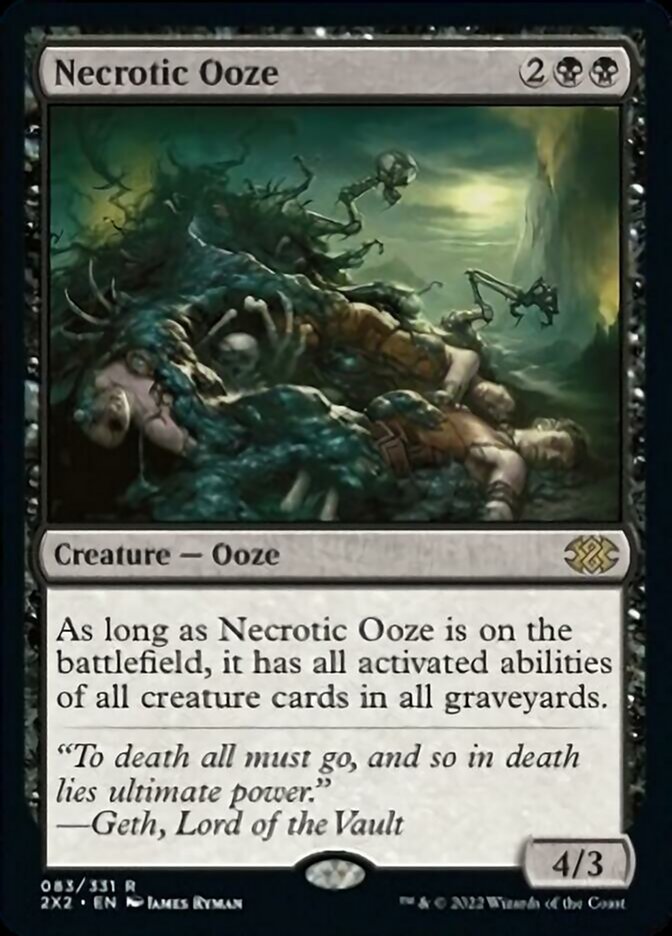 Necrotic Ooze [Double Masters 2022] | Impulse Games and Hobbies