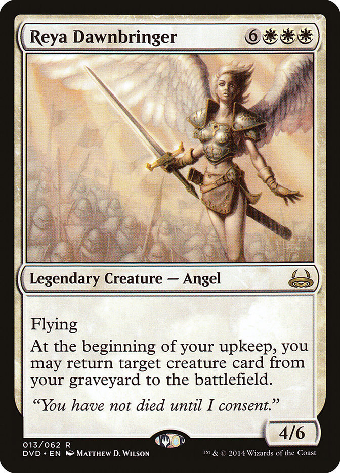 Reya Dawnbringer (Divine vs. Demonic) [Duel Decks Anthology] | Impulse Games and Hobbies