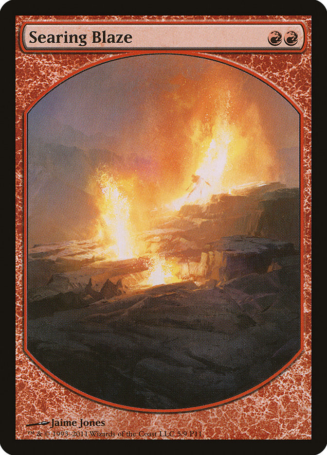 Searing Blaze [Magic Player Rewards 2011] | Impulse Games and Hobbies