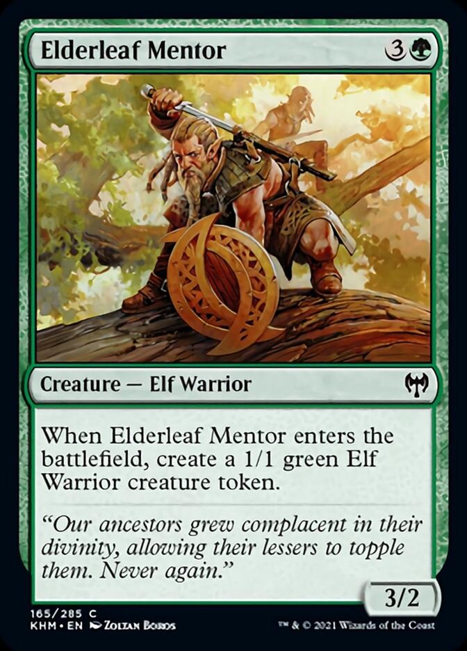 Elderleaf Mentor [Kaldheim] | Impulse Games and Hobbies