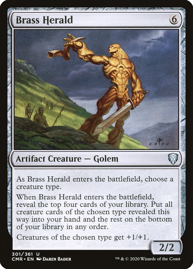 Brass Herald [Commander Legends] | Impulse Games and Hobbies