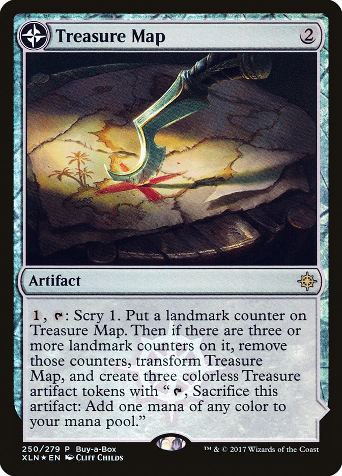 Treasure Map // Treasure Cove (Buy-A-Box) [Ixalan Treasure Chest] | Impulse Games and Hobbies