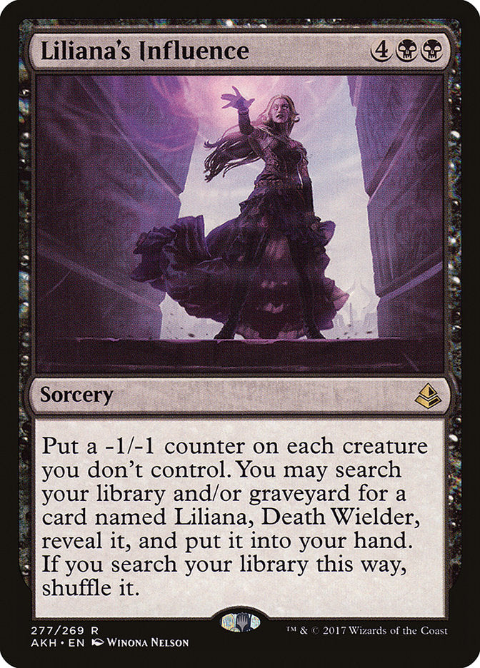 Liliana's Influence [Amonkhet] | Impulse Games and Hobbies