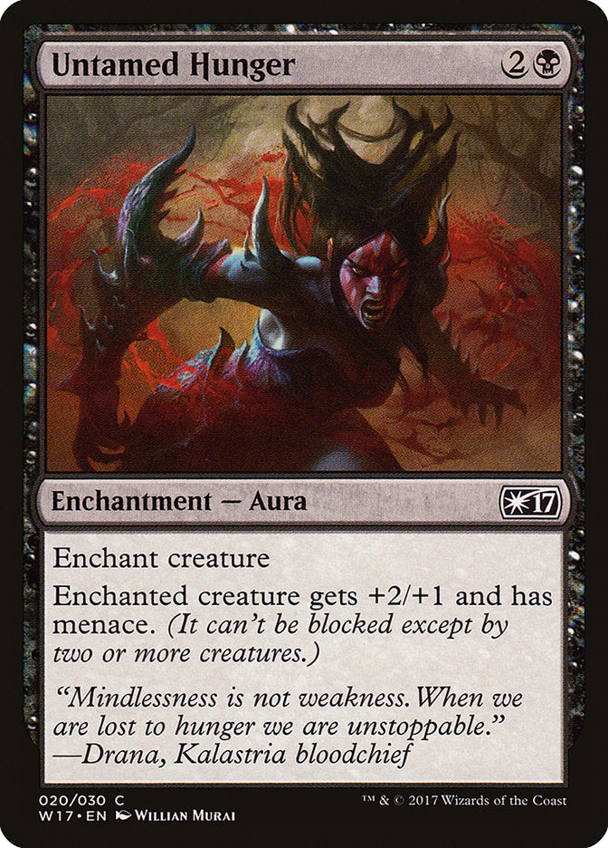 Untamed Hunger [Welcome Deck 2017] | Impulse Games and Hobbies