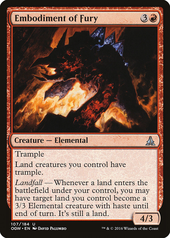Embodiment of Fury [Oath of the Gatewatch] | Impulse Games and Hobbies