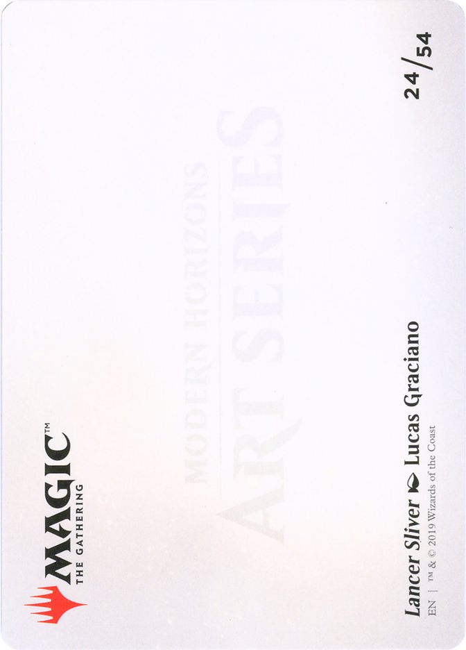 Lancer Sliver // Lancer Sliver [Modern Horizons Art Series] | Impulse Games and Hobbies