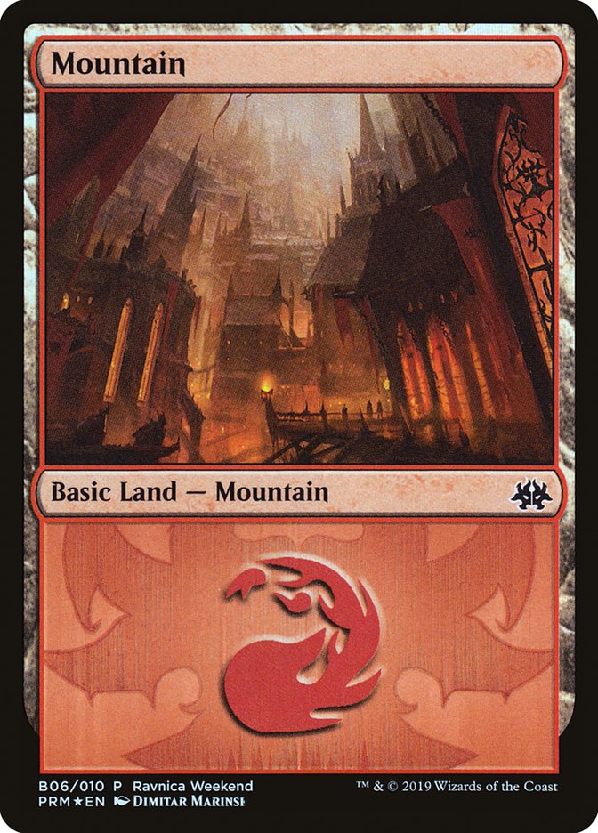 Mountain (B06) [Ravnica Allegiance Guild Kit] | Impulse Games and Hobbies