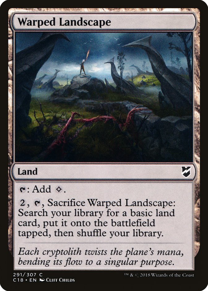 Warped Landscape [Commander 2018] | Impulse Games and Hobbies