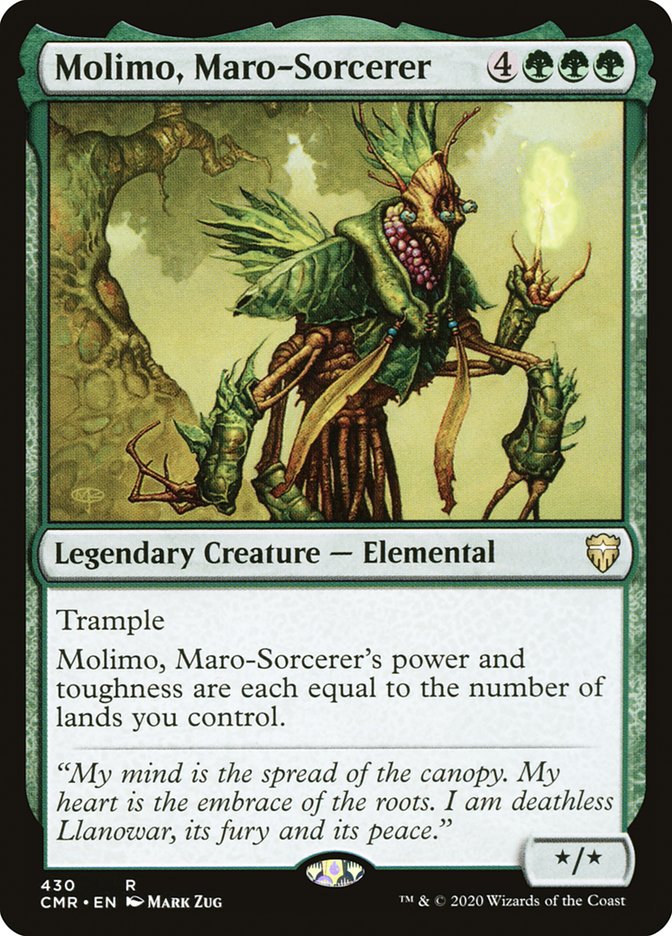 Molimo, Maro-Sorcerer [Commander Legends] | Impulse Games and Hobbies