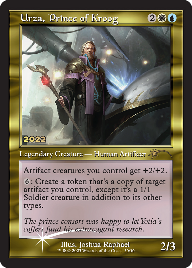 Urza, Prince of Kroog [30th Anniversary Promos] | Impulse Games and Hobbies