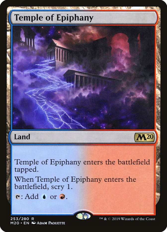 Temple of Epiphany [Core Set 2020] | Impulse Games and Hobbies