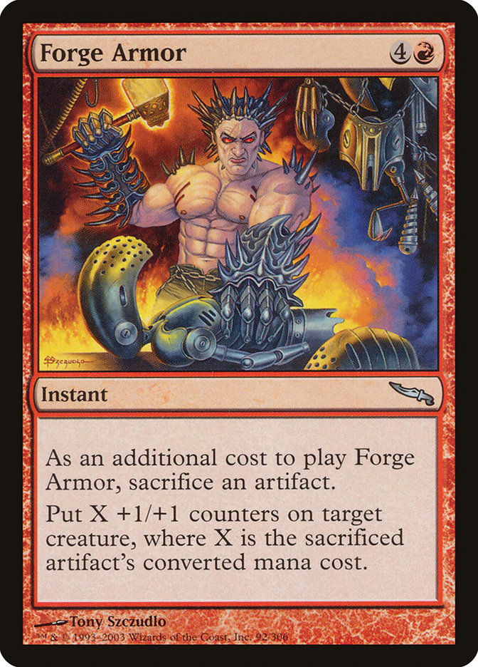 Forge Armor [Mirrodin] | Impulse Games and Hobbies