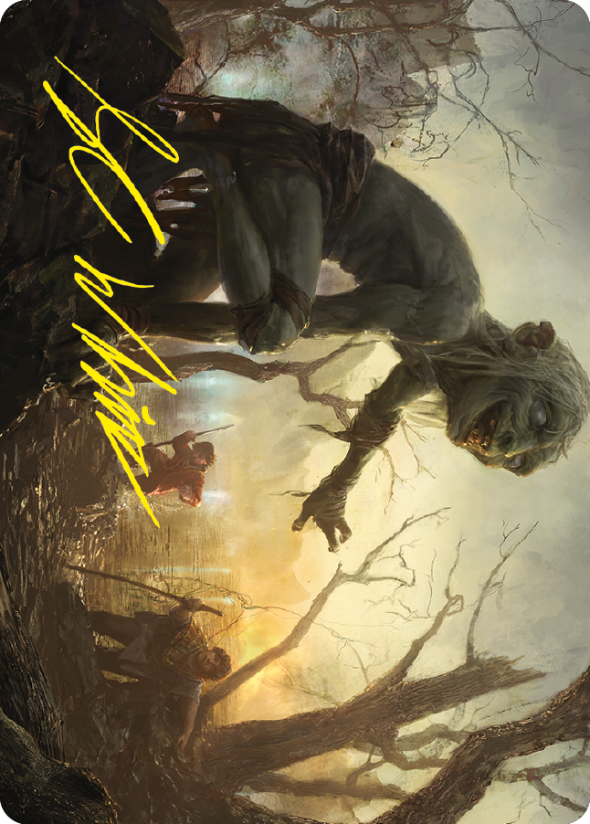 Smeagol, Helpful Guide Art Card (Gold-Stamped Signature) [The Lord of the Rings: Tales of Middle-earth Art Series] | Impulse Games and Hobbies