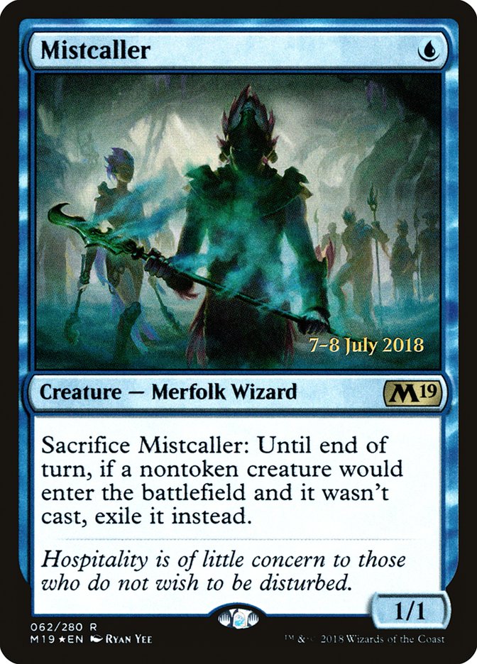 Mistcaller  [Core Set 2019 Prerelease Promos] | Impulse Games and Hobbies