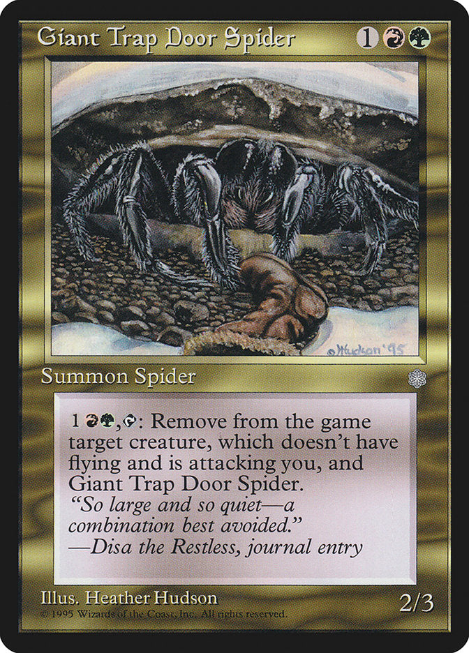 Giant Trap Door Spider [Ice Age] | Impulse Games and Hobbies