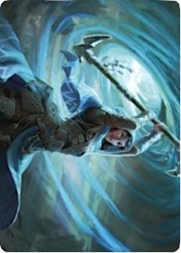 Sea Gate Stormcaller Art Card [Zendikar Rising Art Series] | Impulse Games and Hobbies