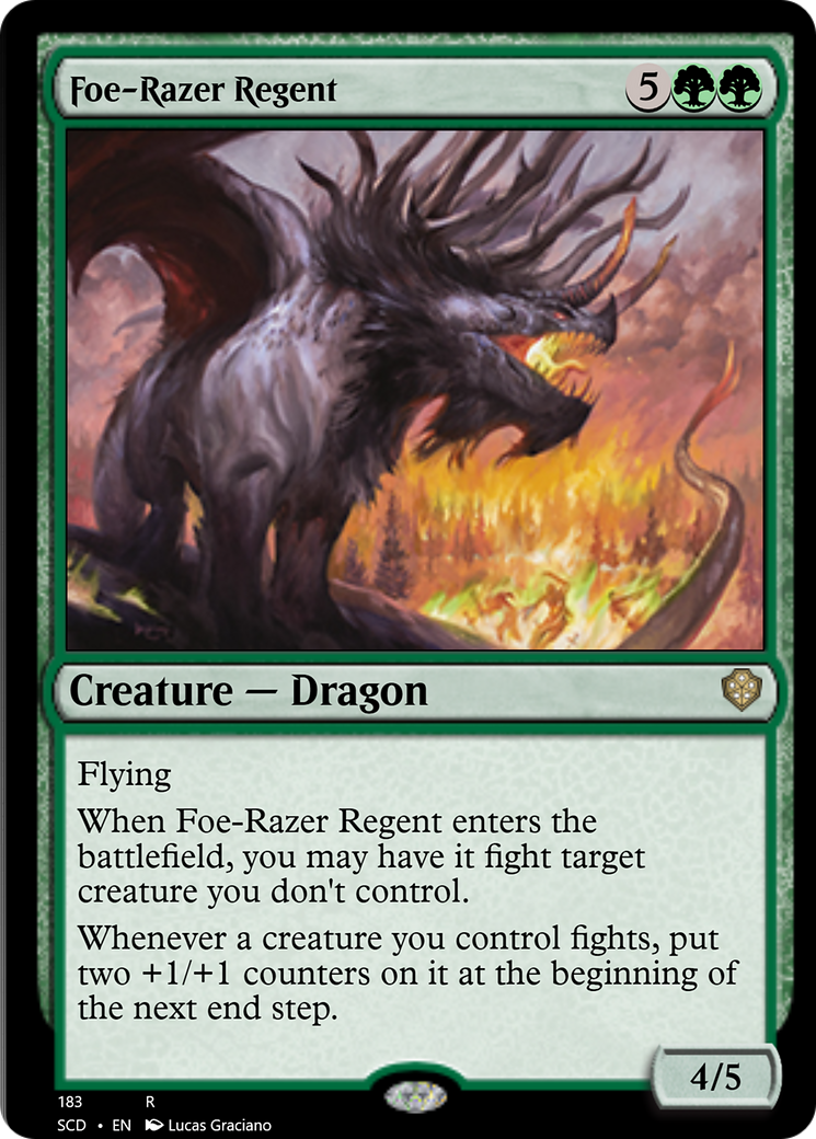 Foe-Razer Regent [Starter Commander Decks] | Impulse Games and Hobbies