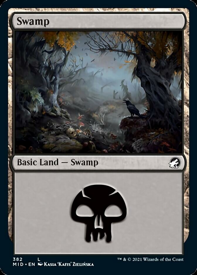 Swamp (382) [Innistrad: Midnight Hunt] | Impulse Games and Hobbies