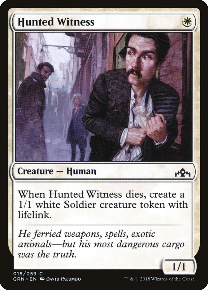 Hunted Witness [Guilds of Ravnica] | Impulse Games and Hobbies