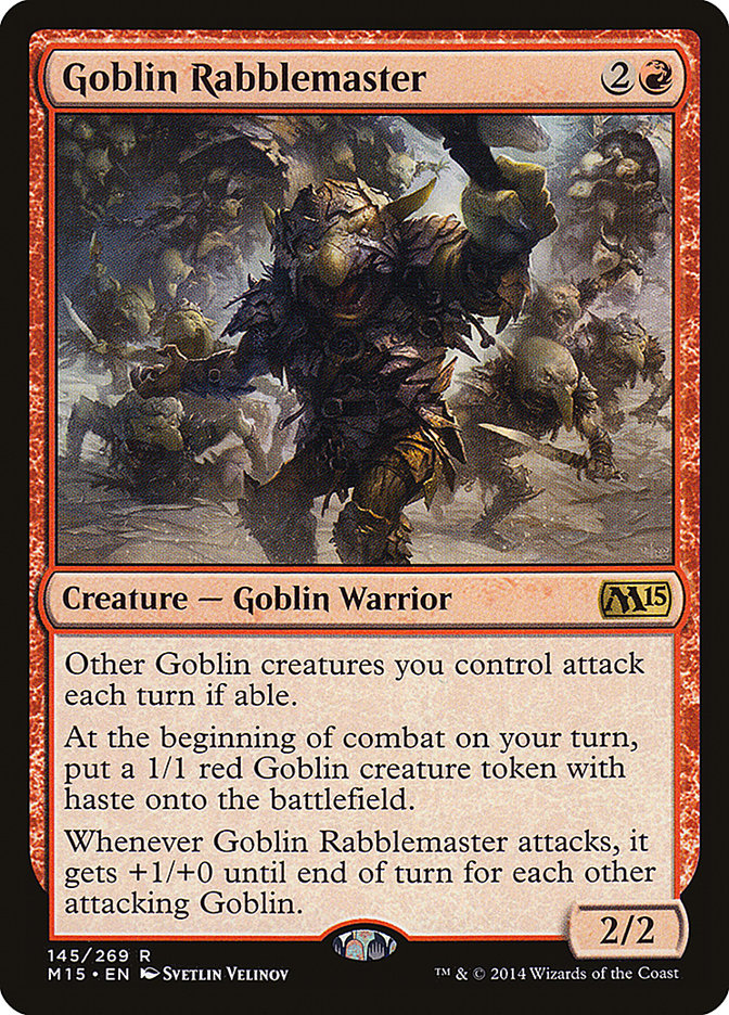 Goblin Rabblemaster [Magic 2015] | Impulse Games and Hobbies