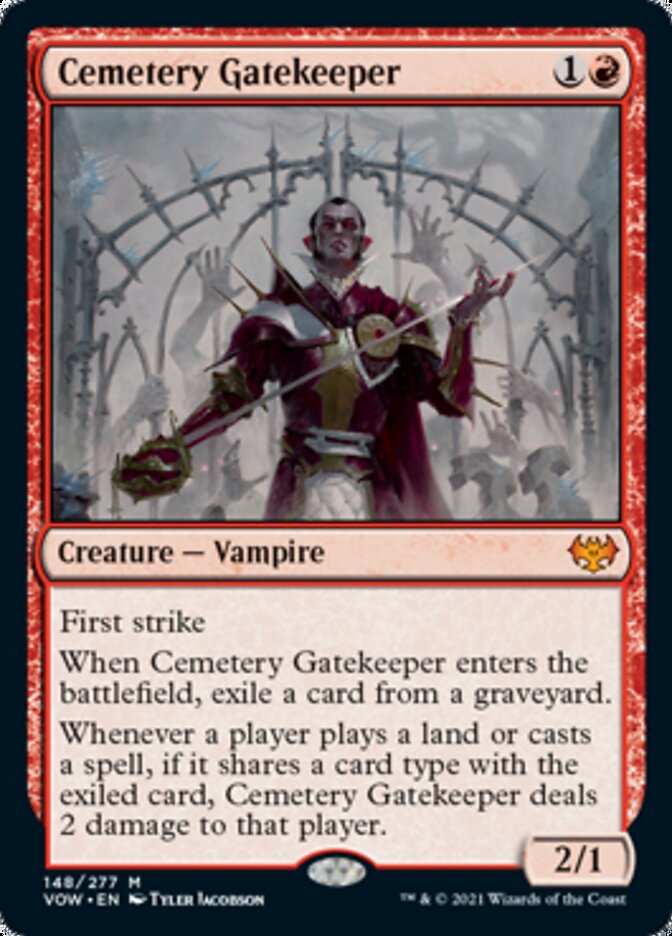 Cemetery Gatekeeper [Innistrad: Crimson Vow] | Impulse Games and Hobbies