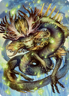 Kura, the Boundless Sky Art Card [Kamigawa: Neon Dynasty Art Series] | Impulse Games and Hobbies