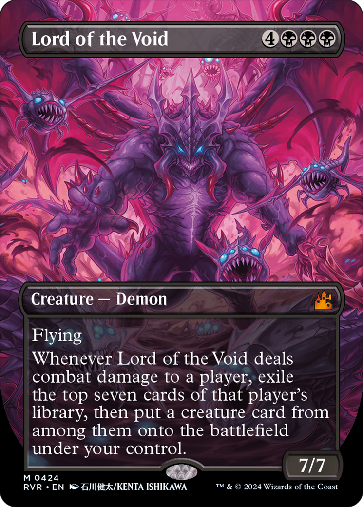 Lord of the Void (Anime Borderless) [Ravnica Remastered] | Impulse Games and Hobbies