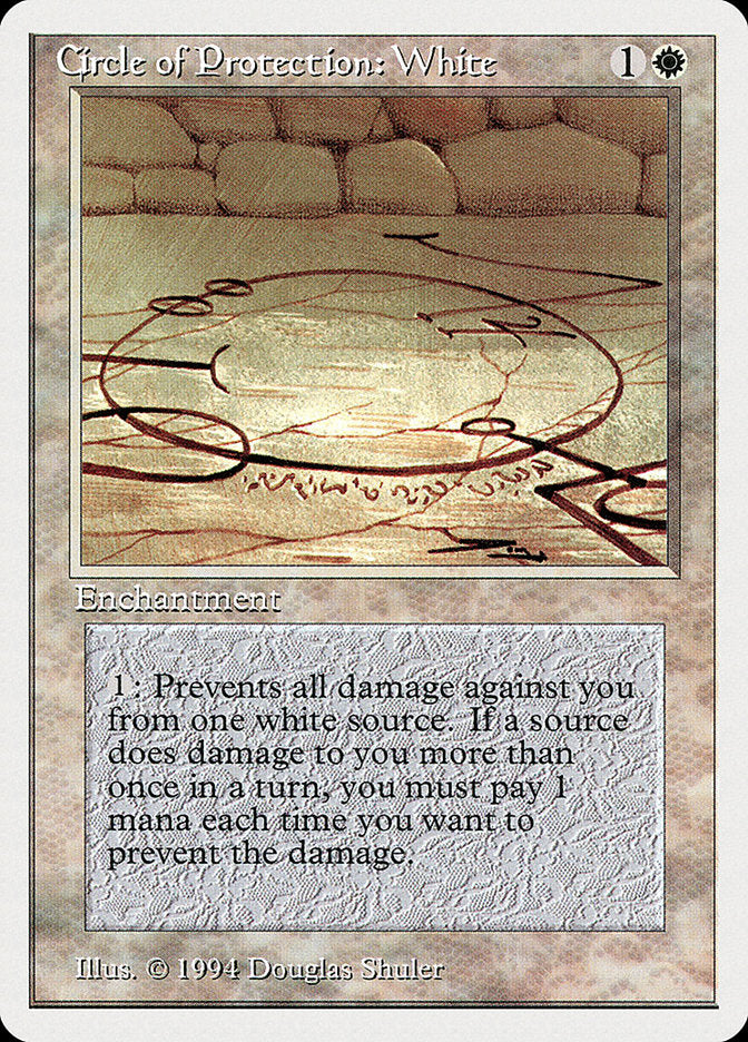 Circle of Protection: White [Summer Magic / Edgar] | Impulse Games and Hobbies