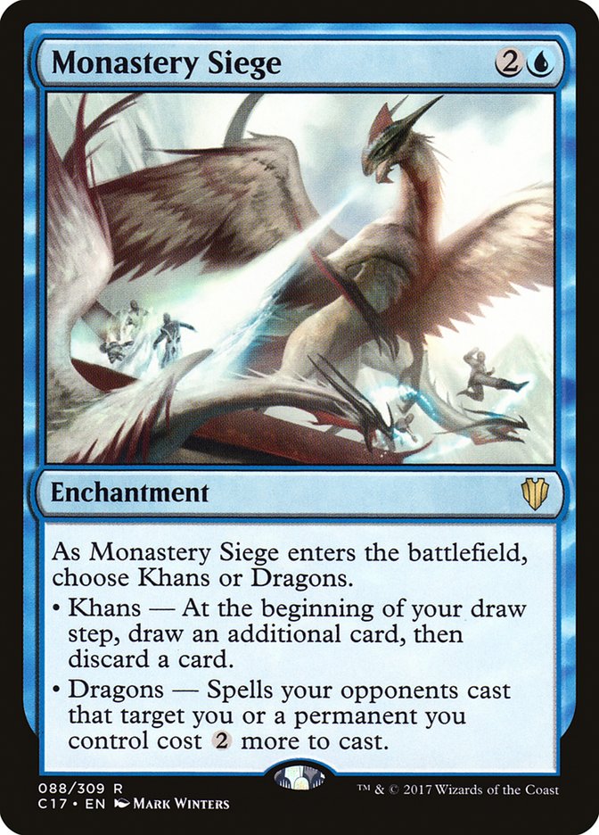 Monastery Siege [Commander 2017] | Impulse Games and Hobbies