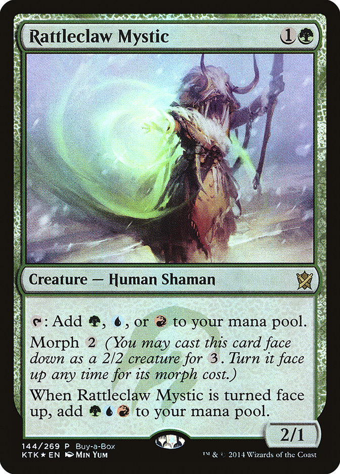 Rattleclaw Mystic (Buy-A-Box) [Khans of Tarkir Promos] | Impulse Games and Hobbies