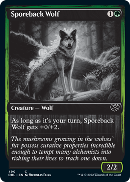 Sporeback Wolf [Innistrad: Double Feature] | Impulse Games and Hobbies