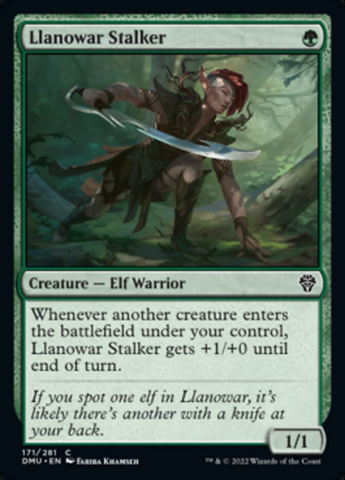 Llanowar Stalker [Dominaria United] | Impulse Games and Hobbies