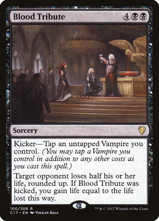 Blood Tribute [Commander 2017] | Impulse Games and Hobbies