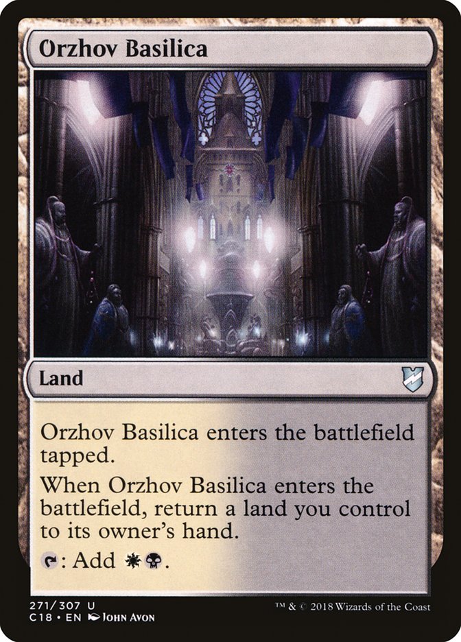 Orzhov Basilica [Commander 2018] | Impulse Games and Hobbies