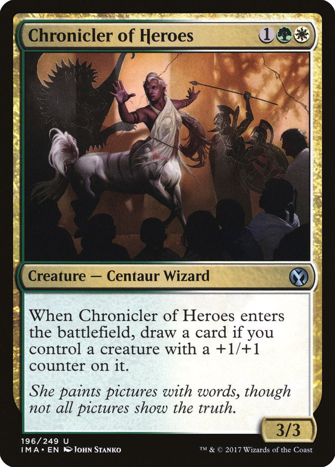 Chronicler of Heroes [Iconic Masters] | Impulse Games and Hobbies