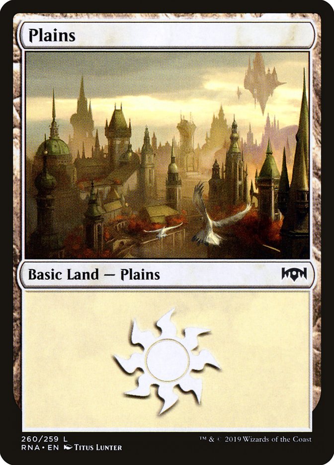 Plains (260) [Ravnica Allegiance] | Impulse Games and Hobbies