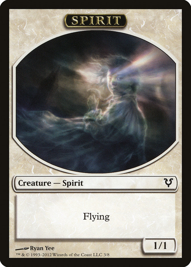 Spirit (3/8) [Avacyn Restored Tokens] | Impulse Games and Hobbies