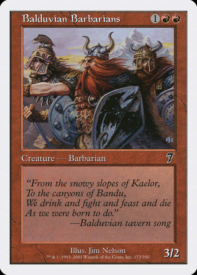 Balduvian Barbarians [Seventh Edition] | Impulse Games and Hobbies