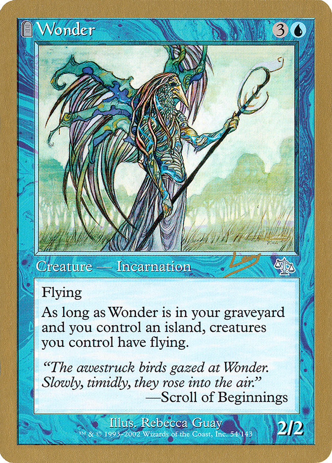 Wonder (Raphael Levy) [World Championship Decks 2002] | Impulse Games and Hobbies