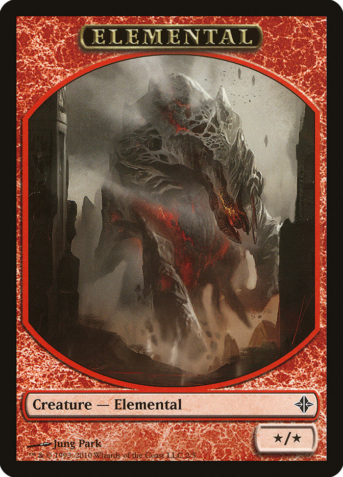 Elemental Token [Rise of the Eldrazi Tokens] | Impulse Games and Hobbies