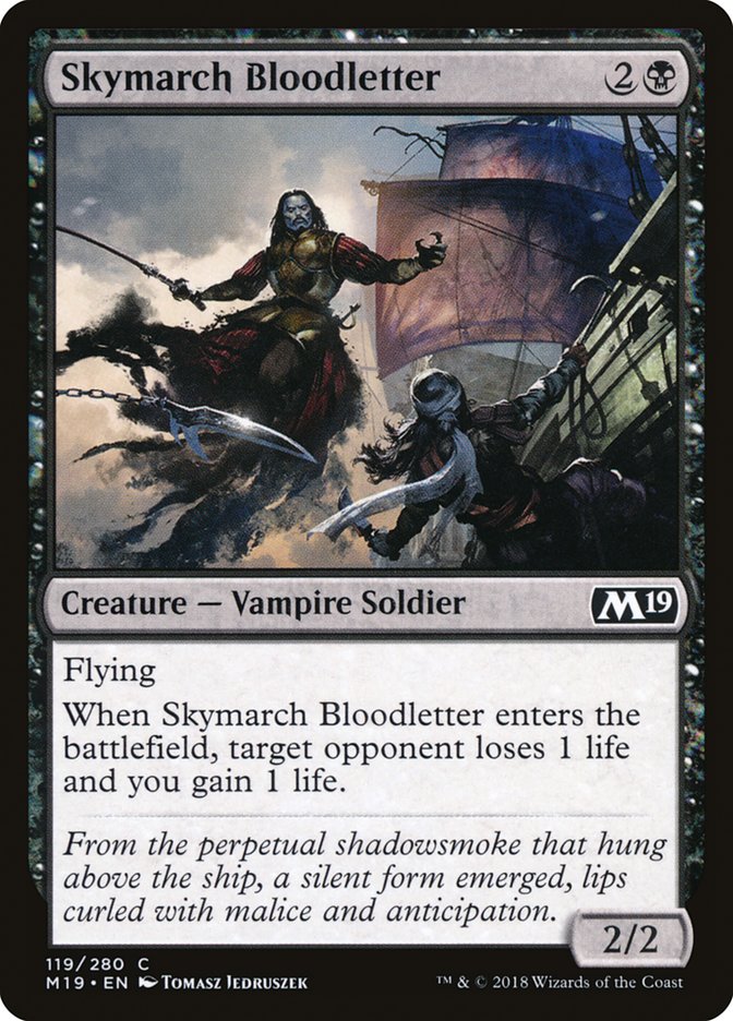 Skymarch Bloodletter [Core Set 2019] | Impulse Games and Hobbies