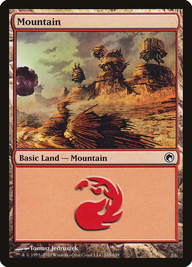 Mountain (245) [Scars of Mirrodin] | Impulse Games and Hobbies