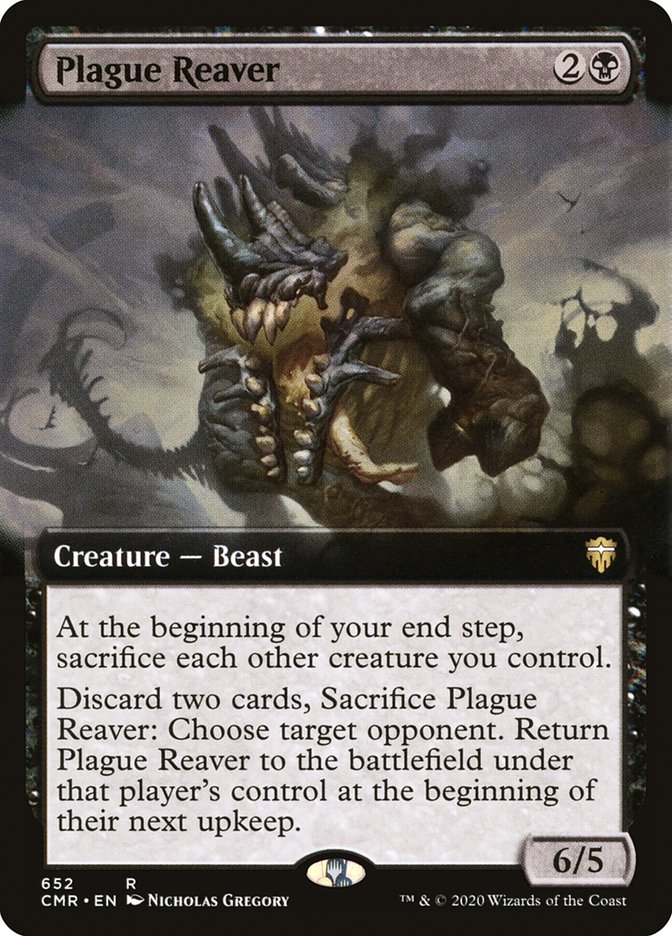 Plague Reaver (Extended Art) [Commander Legends] | Impulse Games and Hobbies