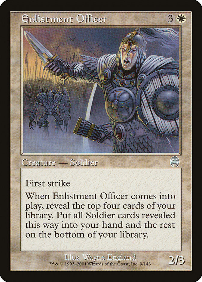 Enlistment Officer [Apocalypse] | Impulse Games and Hobbies