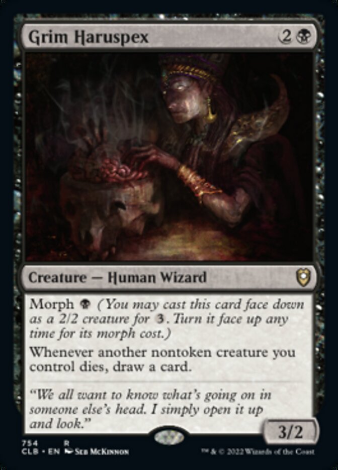 Grim Haruspex [Commander Legends: Battle for Baldur's Gate] | Impulse Games and Hobbies