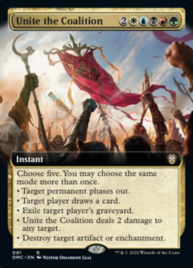 Unite the Coalition (Extended Art) [Dominaria United Commander] | Impulse Games and Hobbies